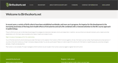 Desktop Screenshot of birthcohorts.net